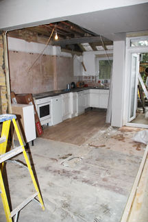 More Than Lofts kitchen before refurb