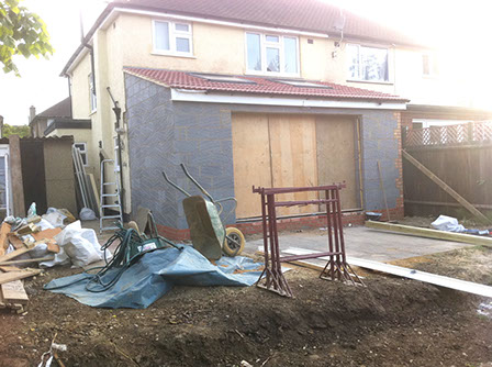 More Than Lofts extension before