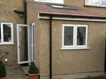 More Than Lofts pebble dashing extension
