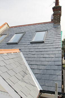 More Than Lofts roof tiling
