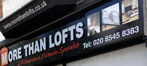 More Than Lofts shop front
